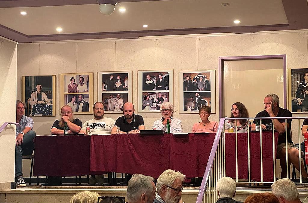 Verabschiedung von Josef Lang, Christel Paschwitz, Gilbert Messner und Sebastian Lang